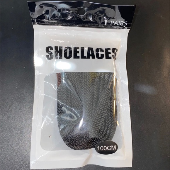 Black Shoelaces 100Cm ford shoes accessories brand new never used ONLY ONE - Picture 1 of 4